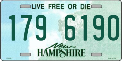 NH license plate 1796190