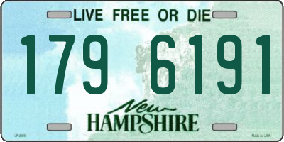 NH license plate 1796191