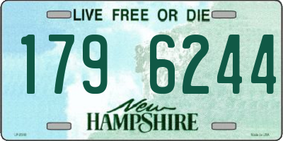 NH license plate 1796244