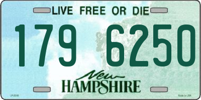 NH license plate 1796250