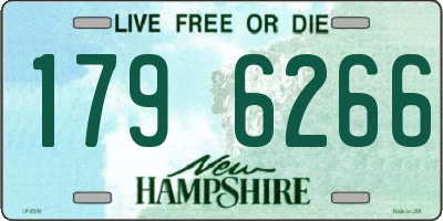 NH license plate 1796266
