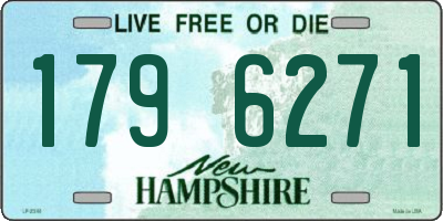 NH license plate 1796271