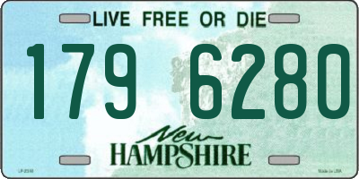 NH license plate 1796280