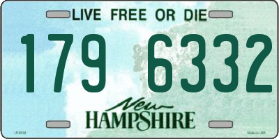 NH license plate 1796332