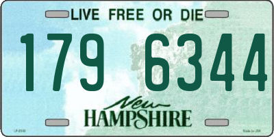 NH license plate 1796344