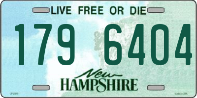 NH license plate 1796404