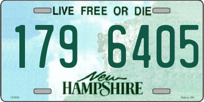 NH license plate 1796405