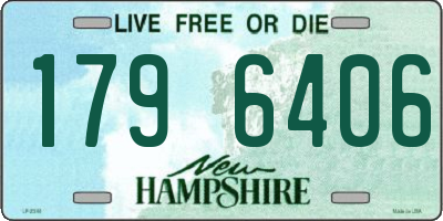 NH license plate 1796406