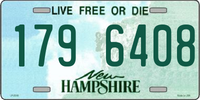 NH license plate 1796408