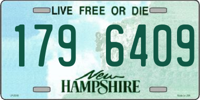 NH license plate 1796409