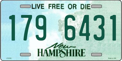 NH license plate 1796431