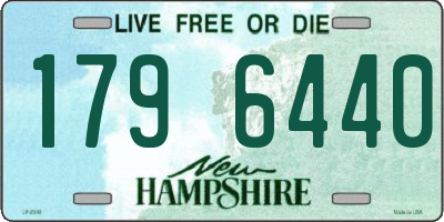 NH license plate 1796440