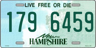 NH license plate 1796459