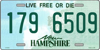 NH license plate 1796509