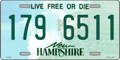 NH license plate 1796511