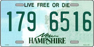 NH license plate 1796516
