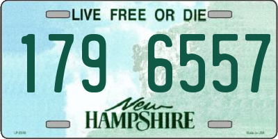 NH license plate 1796557