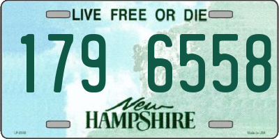 NH license plate 1796558