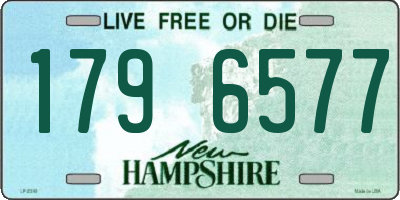 NH license plate 1796577