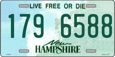 NH license plate 1796588