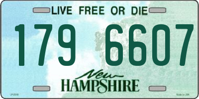 NH license plate 1796607