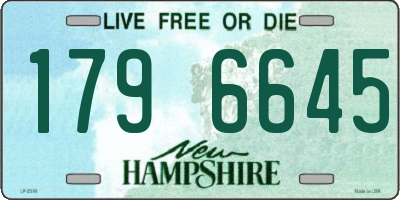 NH license plate 1796645