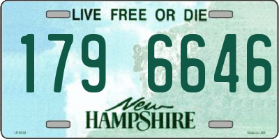 NH license plate 1796646