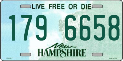 NH license plate 1796658