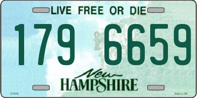 NH license plate 1796659