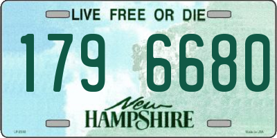NH license plate 1796680