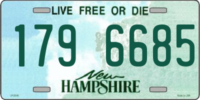 NH license plate 1796685