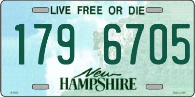 NH license plate 1796705