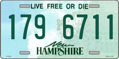 NH license plate 1796711