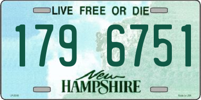 NH license plate 1796751