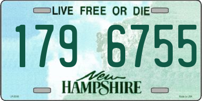 NH license plate 1796755