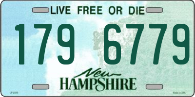 NH license plate 1796779