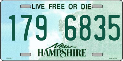 NH license plate 1796835
