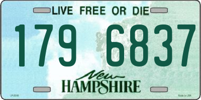NH license plate 1796837