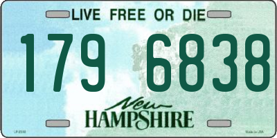 NH license plate 1796838