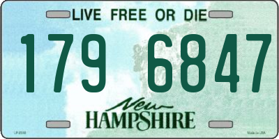 NH license plate 1796847