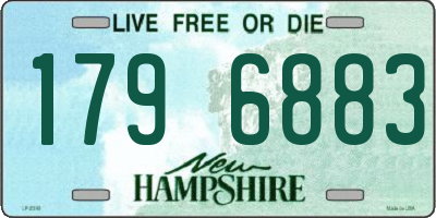 NH license plate 1796883