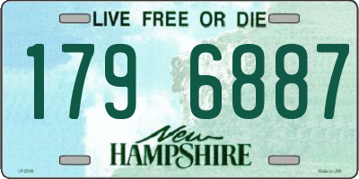 NH license plate 1796887