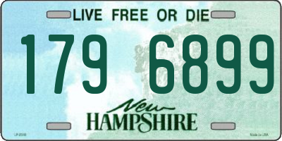 NH license plate 1796899