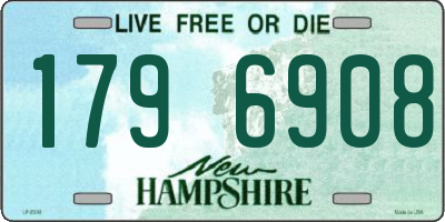 NH license plate 1796908