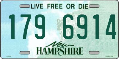 NH license plate 1796914