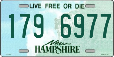NH license plate 1796977