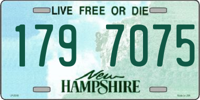 NH license plate 1797075