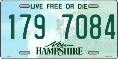 NH license plate 1797084