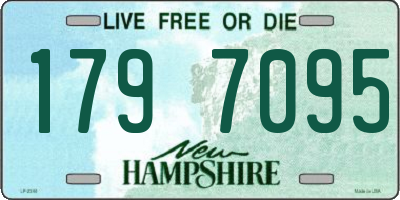 NH license plate 1797095