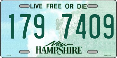 NH license plate 1797409